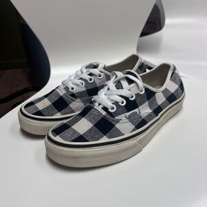 Vans Black & White Checkered Sneakers